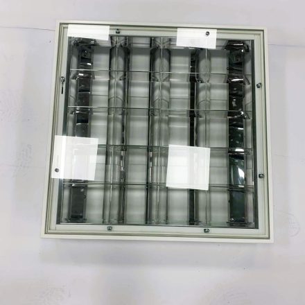 Mennyezeti LED tükrös lámpatest, 600x590mm (HASZNÁLT)