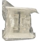 Belső könyök 80-120 között állítható DLP S 100x50 mm csatornához