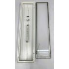 Süllyesztett fénycsöves lámpatest, 2x28W (HASZNÁLT)