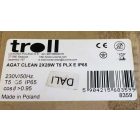 Süllyesztett fénycsöves lámpatest, 2x28W (HASZNÁLT)