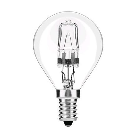 Avide halogén classic mini izzó E14-es foglalattal, 18W