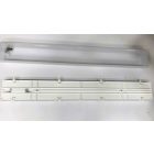 Falon kívüli LED lámpatest mágneskapcsolóval, 30W, 1160mm (HASZNÁLT)