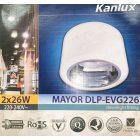 Falon kívüli fénycsöves mélysugárzó lámpatest, 2x26W (HASZNÁLT)