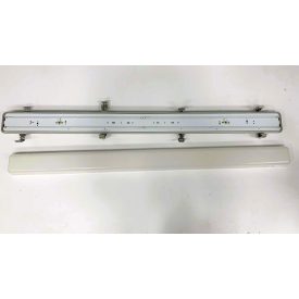 LED-es lámpatest műa. búrával, 36W, 1265mm (HASZNÁLT)