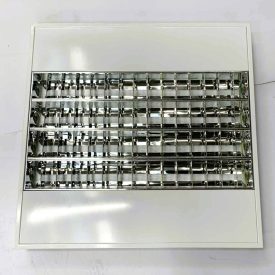   Fénycsöves tükrös ECO fénycsőarmatúra, 4x14W, 600x600mm (HASZNÁLT)