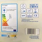 LED króm lámpatest, 13W, 640x55x185mm (HASZNÁLT)